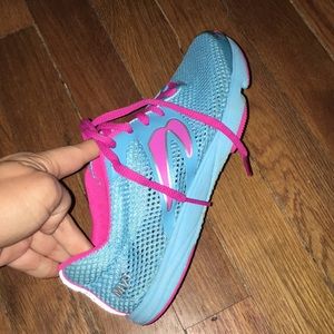 Bright running shoes!